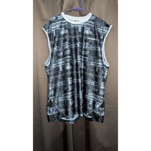 Protege Basketball Jersey Men’s Gray All Over Print 2XL Sportswear Athleisure